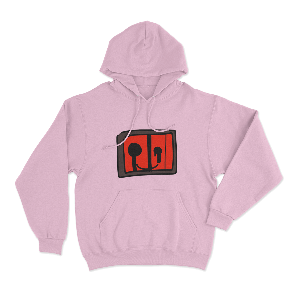 JX1DX1 Hoodie Pink JX1DX1 Hoodie Pink 1