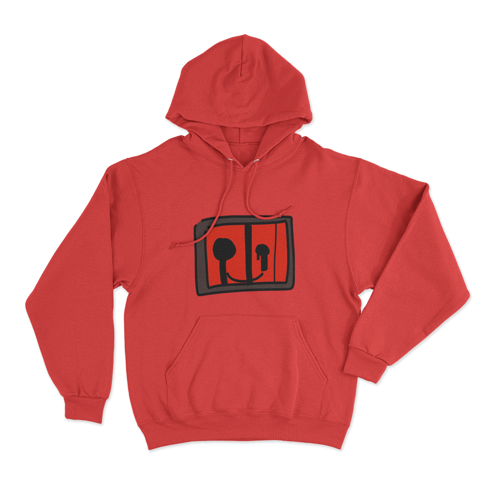 JX1DX1 Hoodie Red JX1DX1 Hoodie Red 1
